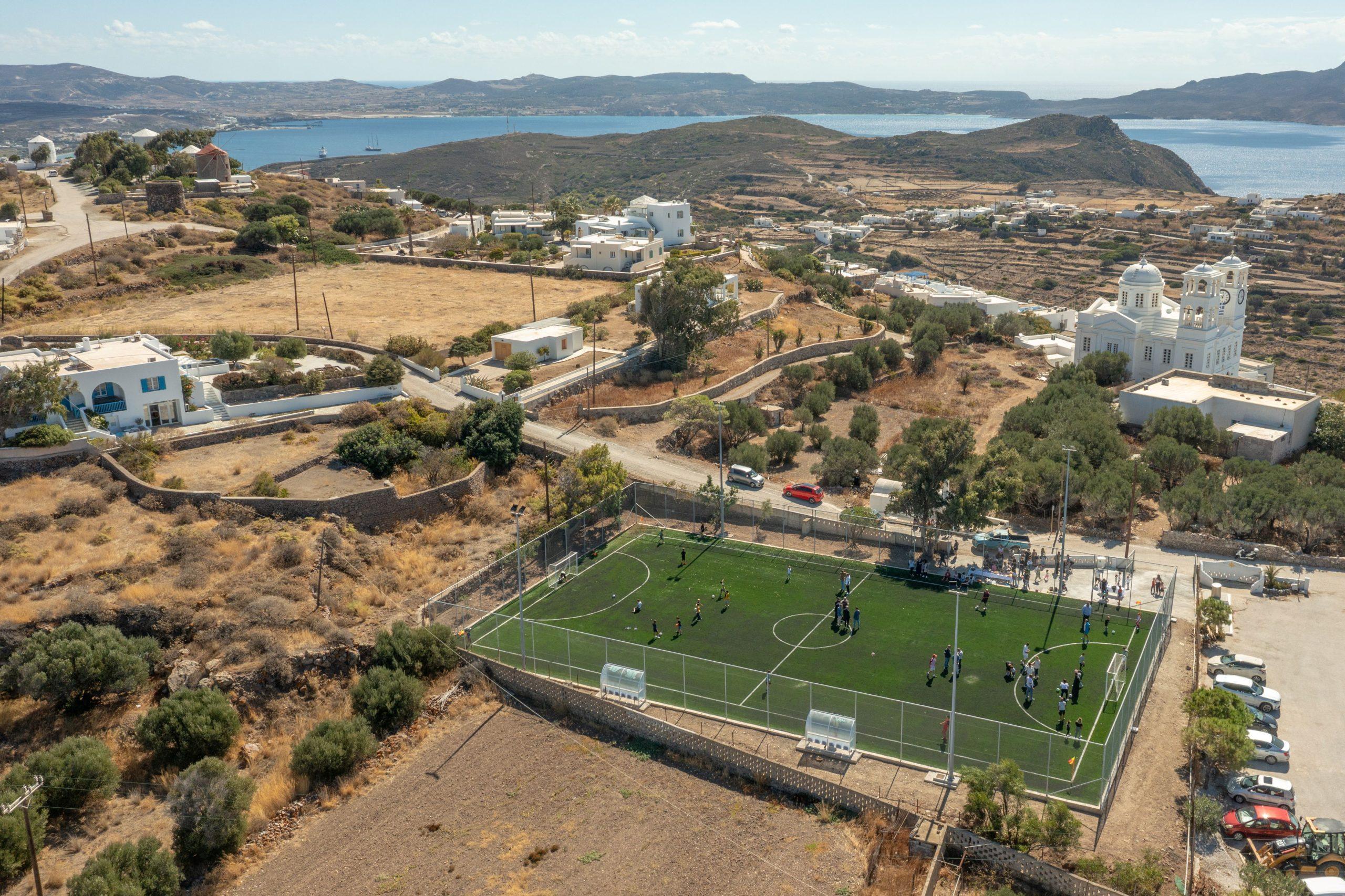 Νέο γήπεδο στη Μήλο με τη στήριξη Invel Real Estate και PRODEA Investments