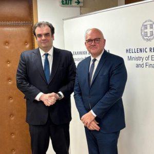 Euronext CEO Meets With Greek FinMin