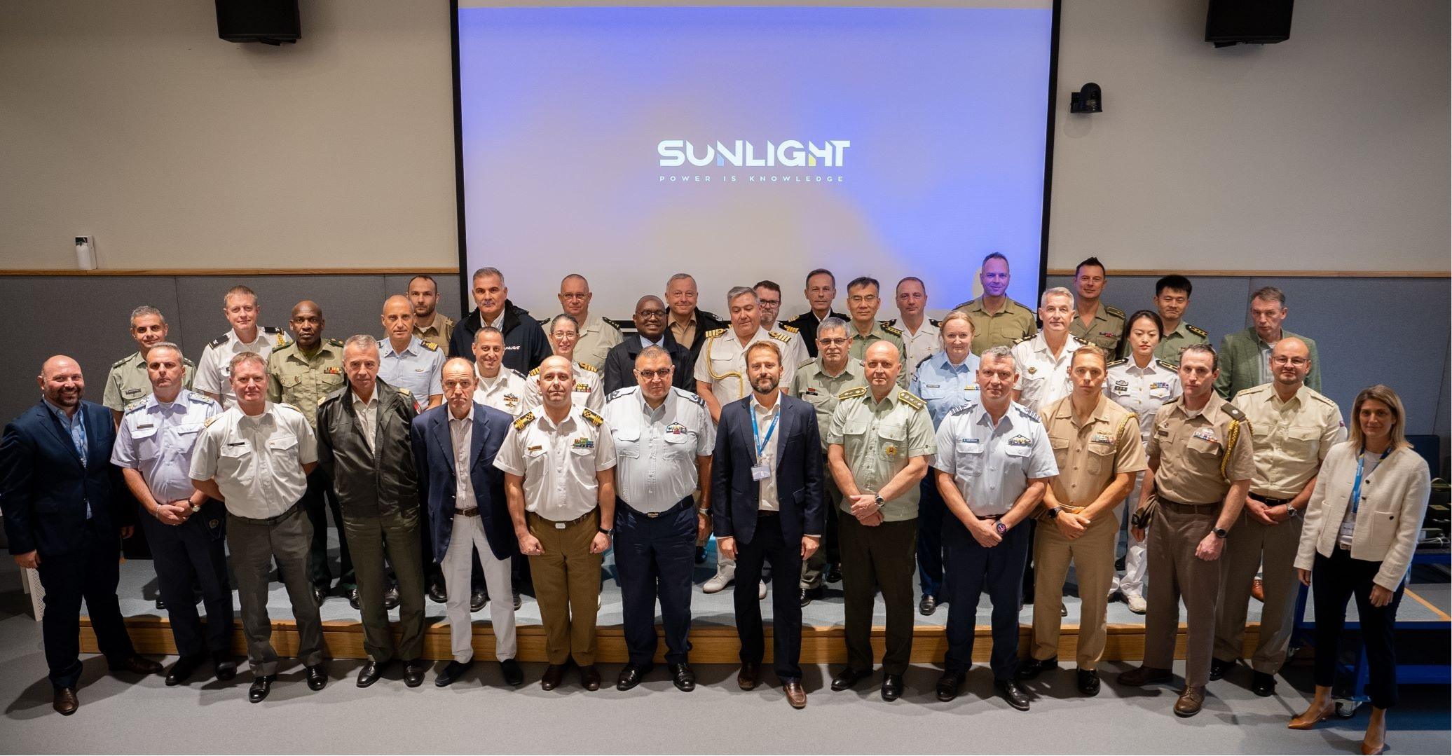 Sunlight Group: Επίσκεψη Ακολούθων Άμυνας από 23 χώρες