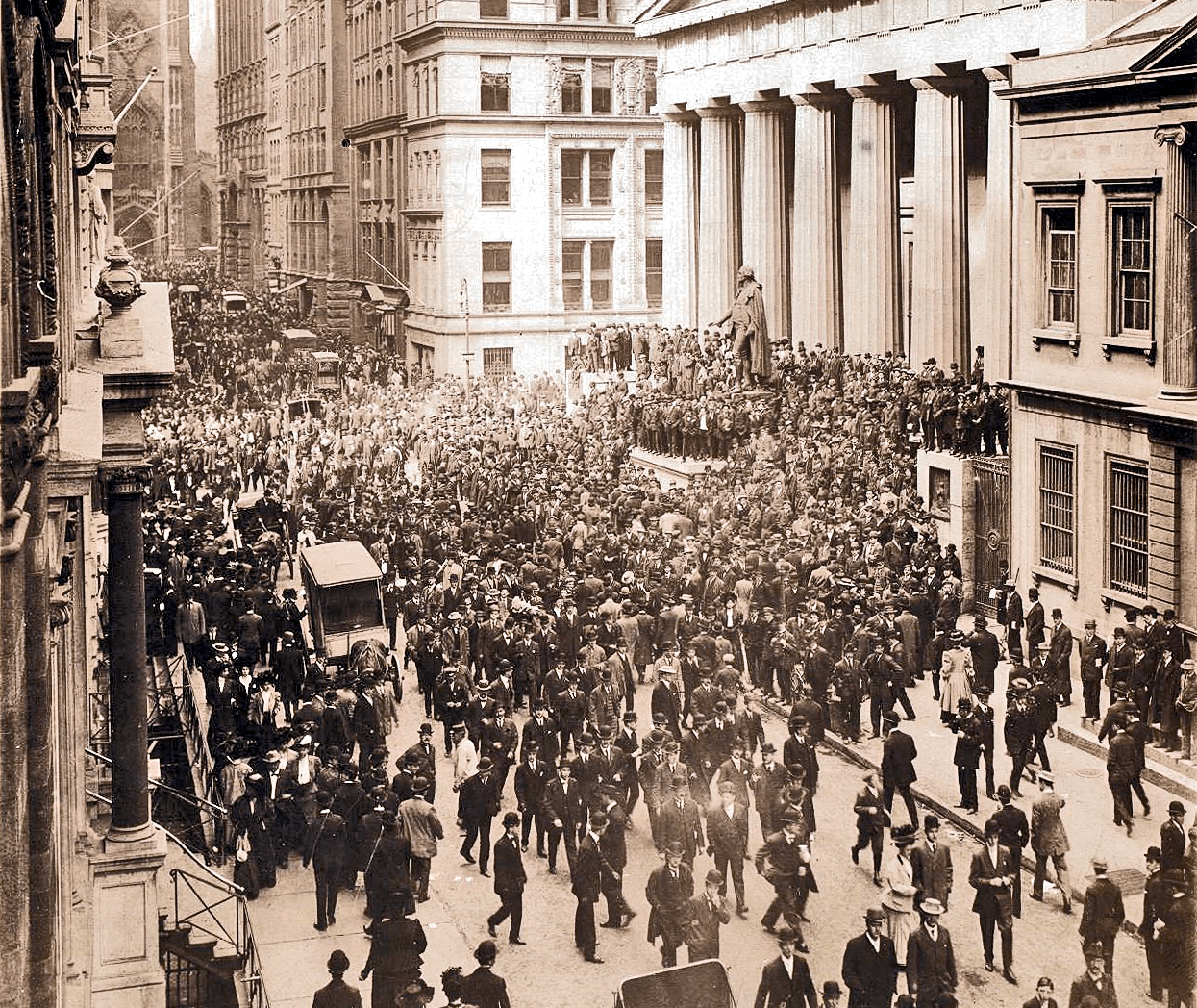 Wall Street: Πώς η κρίση του 1907 έθεσε τα θεμέλια της Fed
