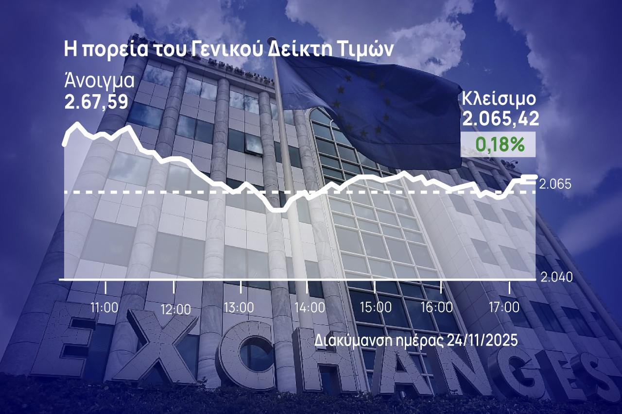 Χρηματιστήριο Αθηνών: Ήπια ανοδικά με ρεκόρ τζίρου… 875 εκατ. ευρώ