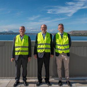 Ελληνικά Καλώδια: Ολοκληρώθηκαν οι νέες μονάδες στην Κόρινθο – Επίσκεψη Χατζηδάκη