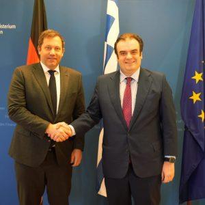 Πιερρακάκης: Οι διμερείς σχέσεις Ελλάδας – Γερμανίας είναι σήμερα πιο ισχυρές από ποτέ