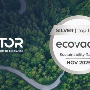 Όμιλος AKTOR: Απέσπασε τη διάκριση “Silver Medal Award” από την EcoVadis