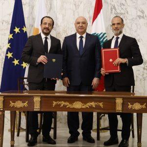 Lebanon and Cyprus Sign Maritime Deal for Potential Gas Exploration