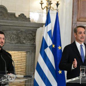 Δείτε Live τις κοινές δηλώσεις Μητσοτάκη-Ζελένσκι