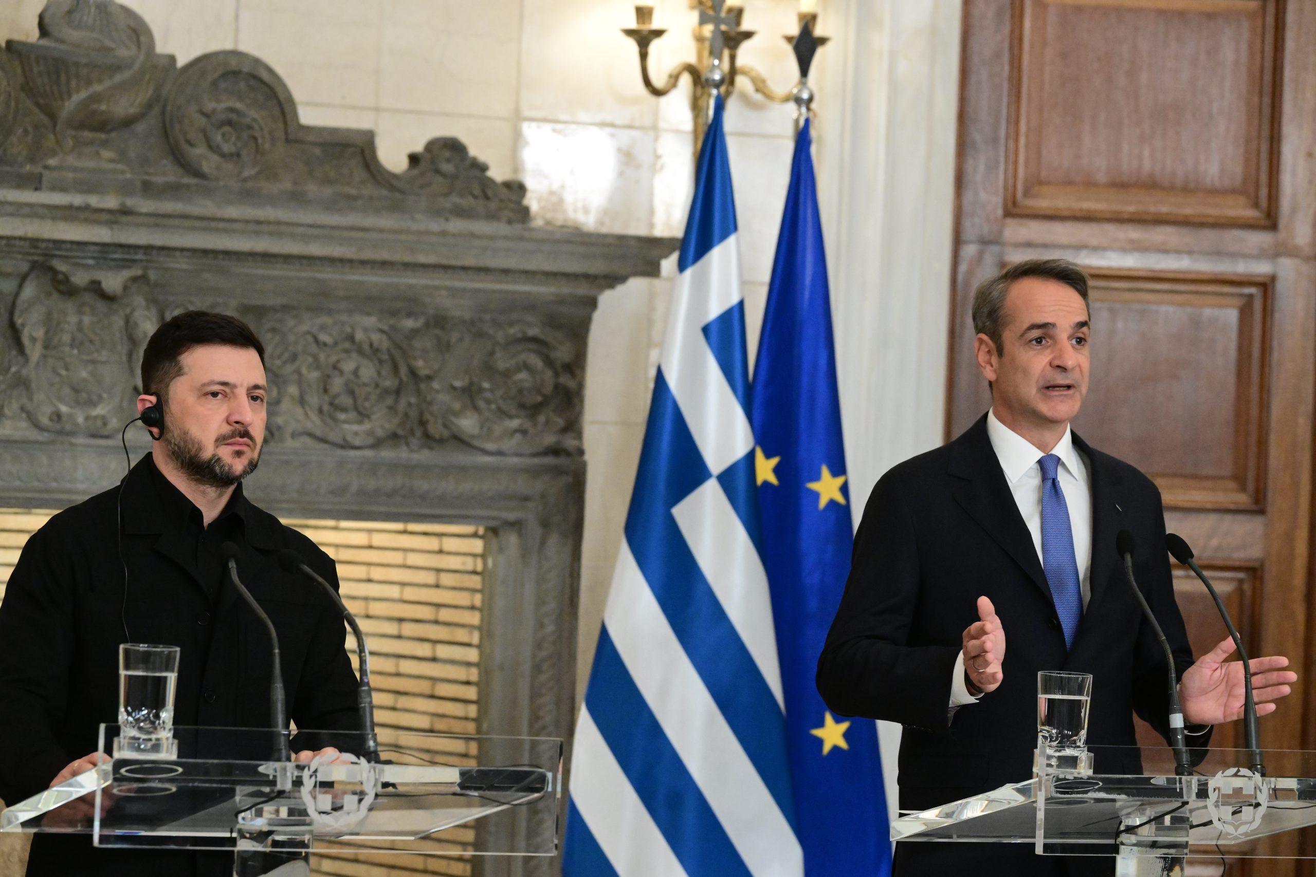 Δείτε Live τις κοινές δηλώσεις Μητσοτάκη-Ζελένσκι