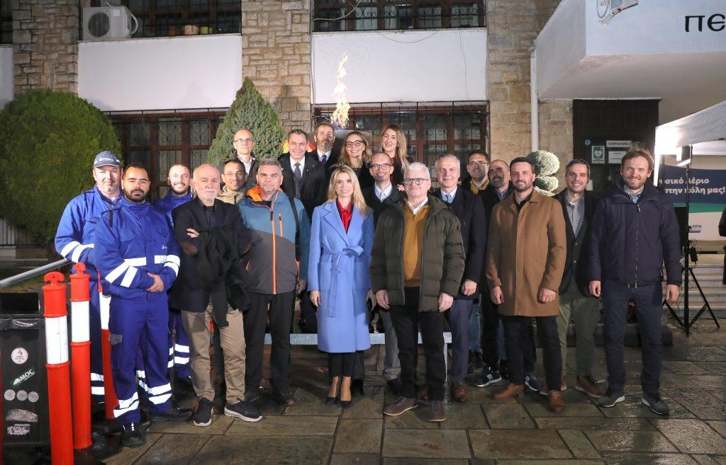Enaon: Επίσημη έναρξη λειτουργίας του δικτύου διανομής φυσικού αερίου στην Καστοριά
