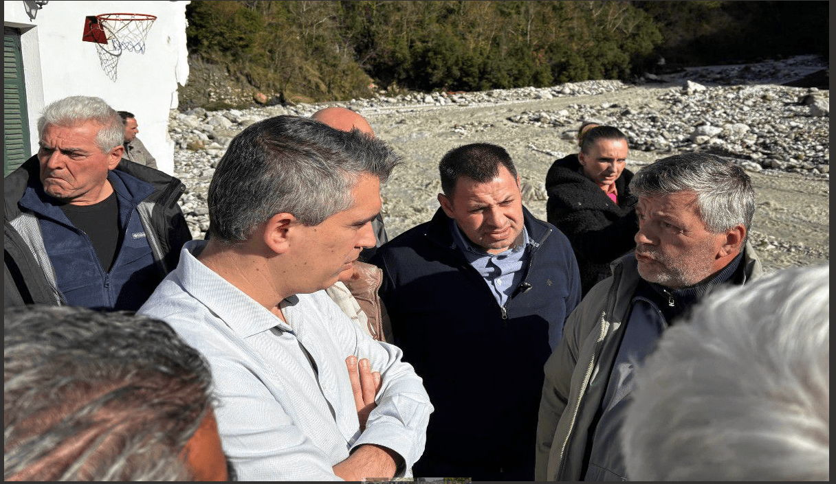 Δήμας: Αυτοψία στις πληγείσες από την κακοκαιρία περιοχές των Τζουμέρκων