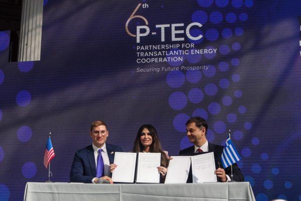 Greece, US Sign Economic Security Declaration in Athens