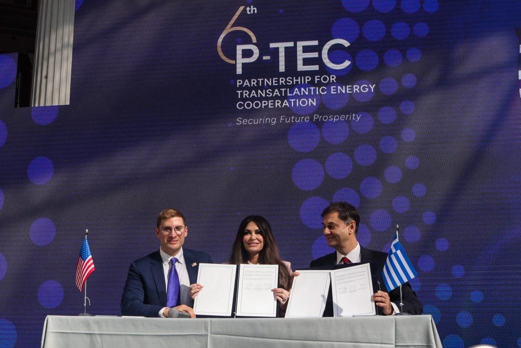 Greece, US Sign Economic Security Declaration in Athens