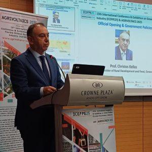 Χρήστος Κέλλας: Στο επίκεντρο η καινοτομία για την πράσινη γεωργία