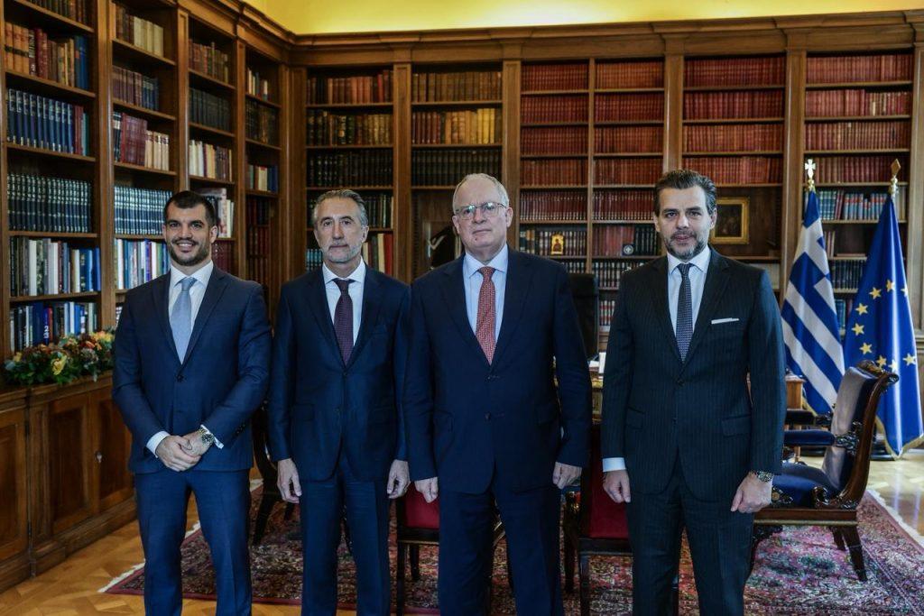 Ελληνική Ένωση Επιχειρηματιών (Ε.ΕΝ.Ε.): Επίσκεψη στον Πρόεδρο της Δημοκρατίας