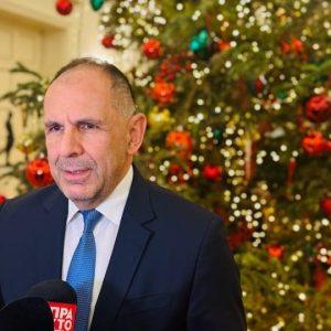 Γεραπετρίτης: Το 2026 να επανέλθει η ειρήνη σε όλο τον κόσμο