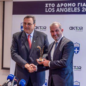 AKTOR: Χρυσός Χορηγός της Ελληνικής Ολυμπιακής Επιτροπής