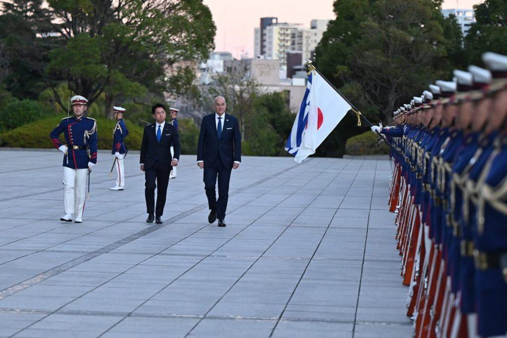 Δένδιας: Ελλάδα και Ιαπωνία μπορούν να δουν τα πράγματα με παρόμοιο τρόπο