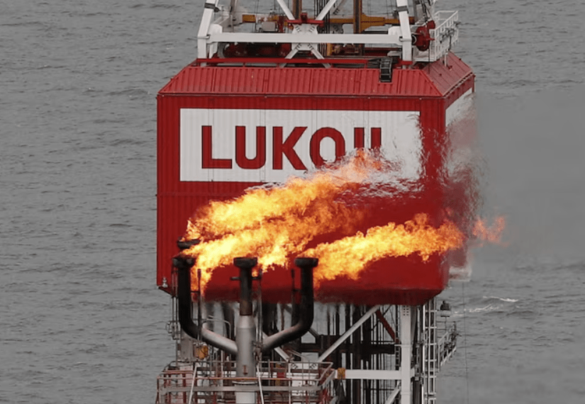 Ουκρανία: Επληξε ρωσική πλατφόρμα πετρελαίου στην Κασπία