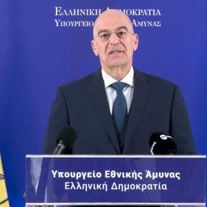 Δένδιας: Οι Ένοπλες Δυνάμεις παράγοντας σταθερότητας σε ένα γεωπολιτικό περιβάλλον ανατροπής ισορροπιών