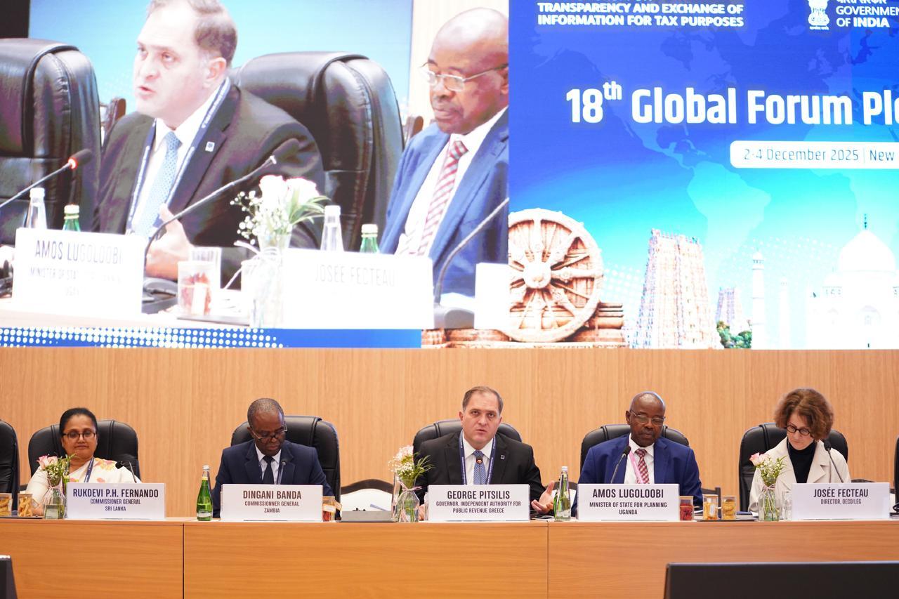 Πιτσιλής σε forum του ΟΟΣΑ: Αξιοποιούμε την ανταλλαγή πληροφοριών