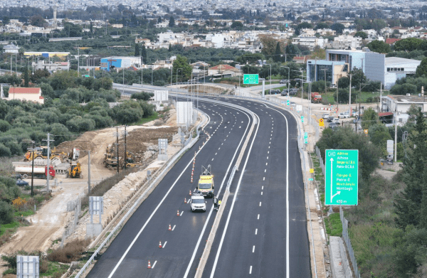Πάτρα – Πύργος: Στην κυκλοφορία το τελευταίο τμήμα Μιντιλόγλι – Καμίνια