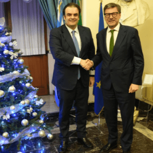 Συνάντηση Πιερρακάκη – Τζορτζέτι: Στο τραπέζι οι διμερείς σχέσεις και οι προοπτικές τους