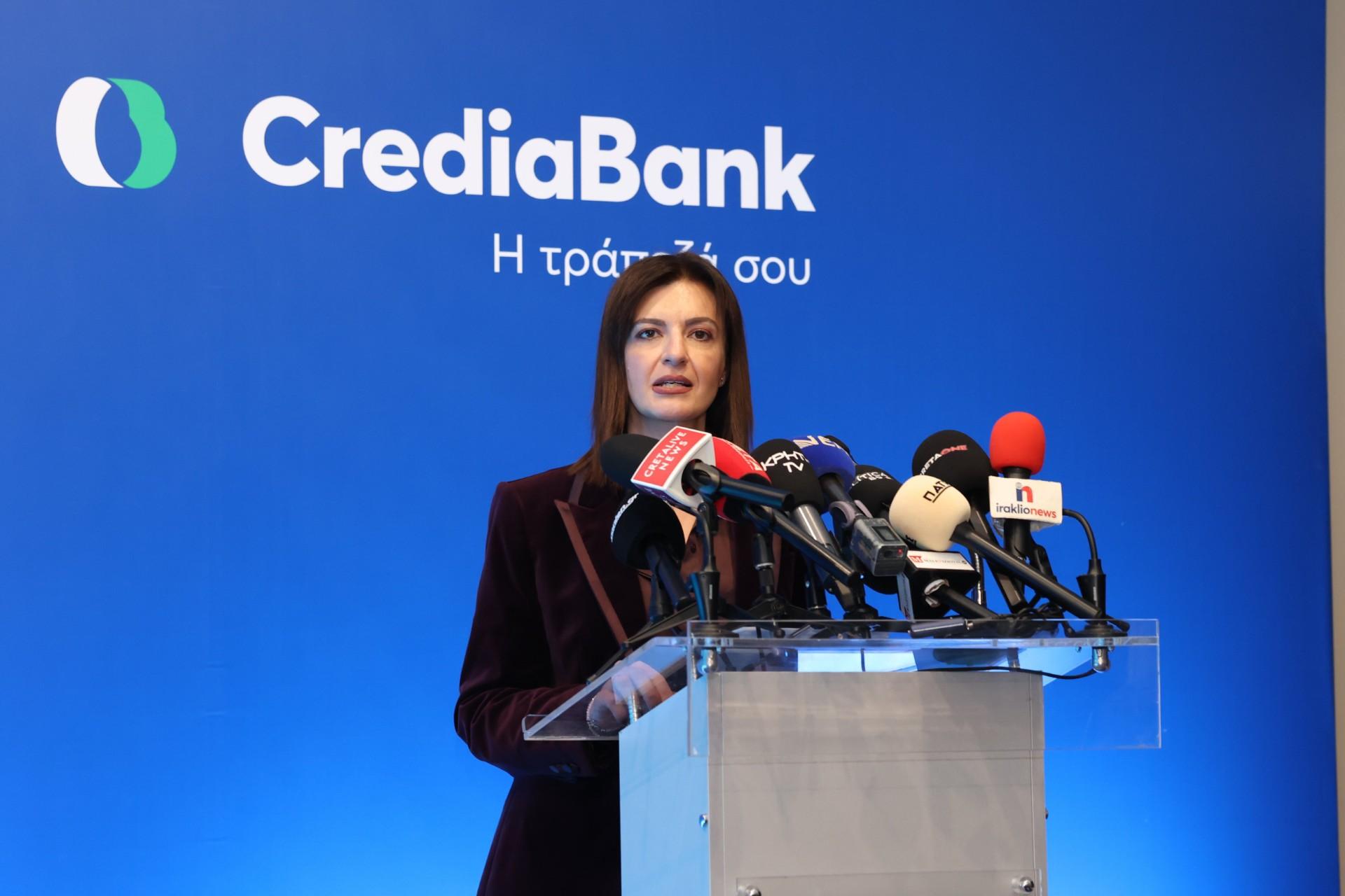 CrediaBank: Εγκαίνια του πρώτου καταστήματος Νέας Εμπειρίας στην Κρήτη