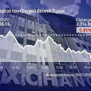 Χρηματιστήριο Αθηνών: Κλείνει τον Ιανουάριο με κέρδη 9,1%