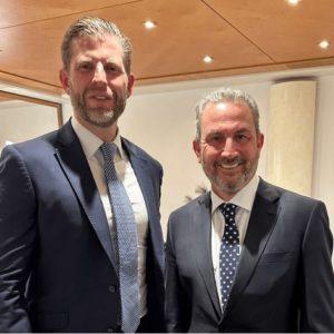 AKTOR CEO Meets With Eric Trump, Saudi Minister, at Davos