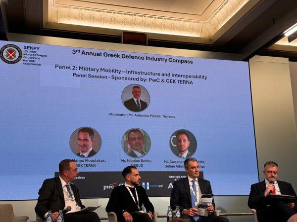 Μουστάκας (ΓΕΚ ΤΕΡΝΑ): Ο κρίσιμος ρόλος των υποδομών στη στρατιωτική κινητικότητα