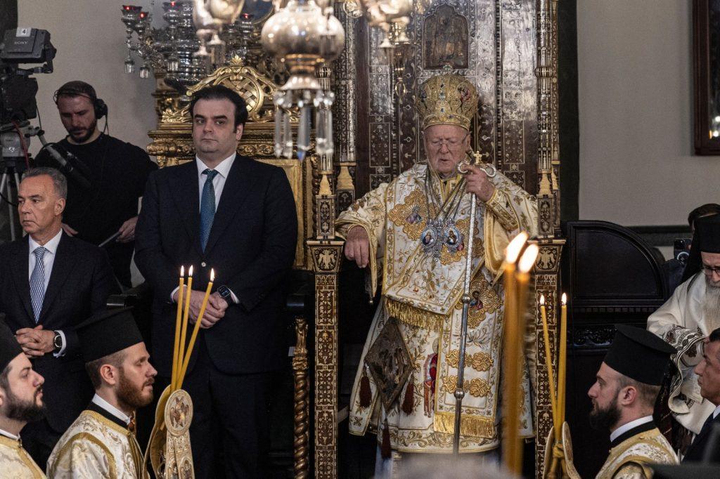 Στο Φανάρι για την εορτή των Θεοφανίων ο Κυριάκος Πιερρακάκης