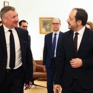 Φυσικό Αέριο: O Άρντιλ της ExxonMobil συναντήθηκε με Χριστοδουλίδη