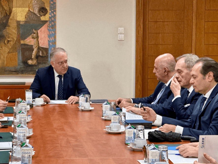 Θεοδωρικάκος: Προτεραιότητα η ενίσχυση της μεταποίησης και η στήριξη μεγάλων επενδύσεων