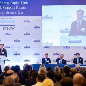 16ο Ετήσιο Capital Link Greek Shipping Forum: Η παγκόσμια ηγεσία της ναυτιλίας στην Αθήνα