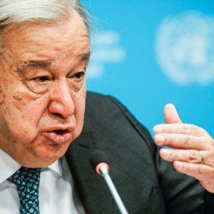 Γκουτέρες: Το κράτος δικαίου συνθλίβεται από τον νόμο του ισχυρότερου