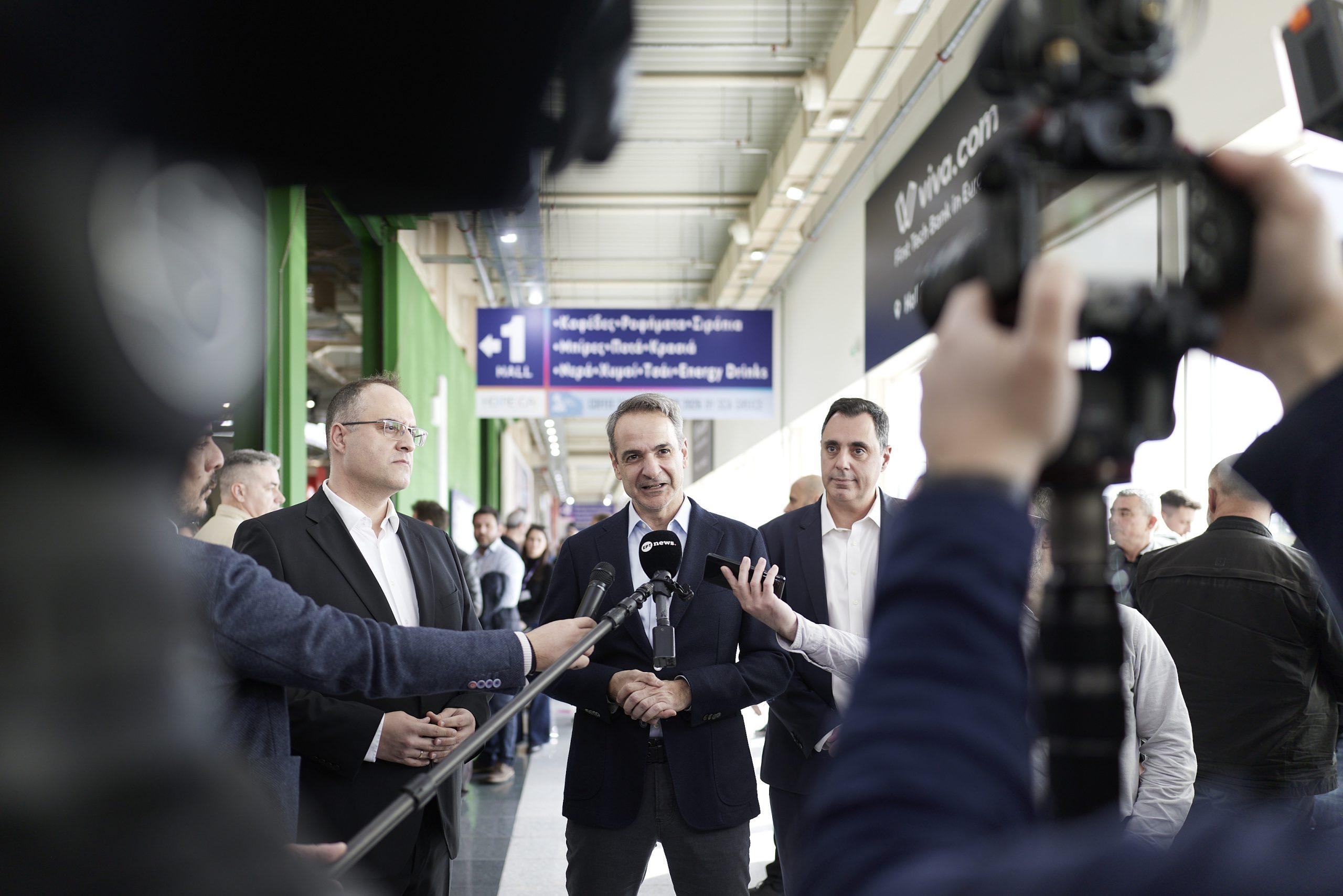 Μητσοτάκης στην έκθεση HORECA: Υπάρχει αισιοδοξία και για την επόμενη τουριστική περίοδο