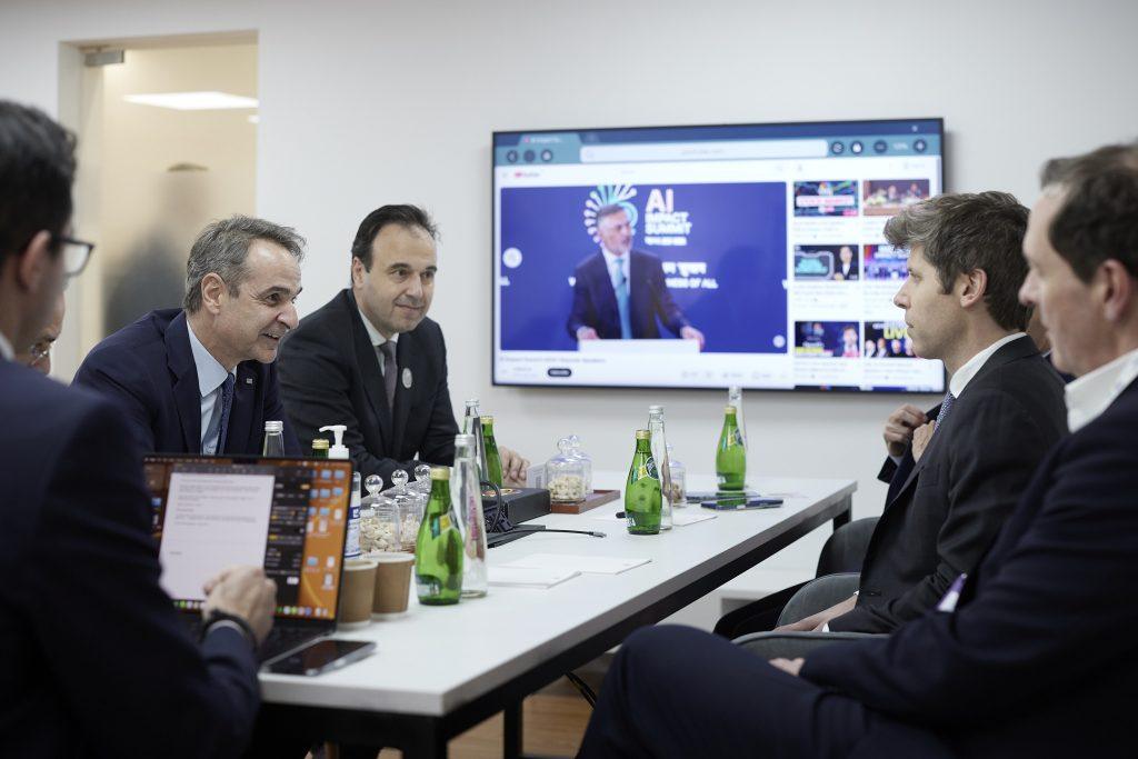 Μητσοτάκης – Ινδία: Συναντήσεις με στελέχη τεχνολογικών εταιρειών στο AI Impact Summit 2026