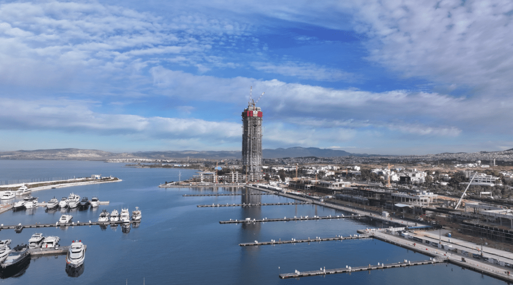 Ελληνικό: Στην τελική ευθεία η ολοκλήρωση της κατασκευής του Riviera Tower