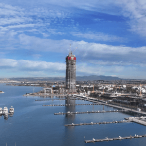 Ελληνικό: Στην τελική ευθεία η ολοκλήρωση της κατασκευής του Riviera Tower