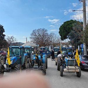 Αγρότες: Συλλαλητήριο με τρακτέρ στην Αγιά