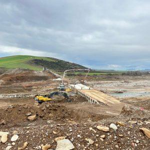 Daniel: Σε εξέλιξη τα έργα αποκατάστασης του οδικού δικτύου στη Θεσσαλία