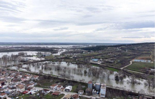 Έβρος: Καταστροφικό το πέρασμα της κακοκαιρίας – Χιλιάδες στρέμματα κάτω από το νερό