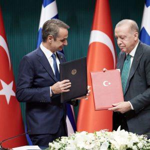 Μητσοτάκης – Ερντογάν αναφέρθηκαν σε casus belli, θαλάσσιες ζώνες, μειονότητες και SAFE