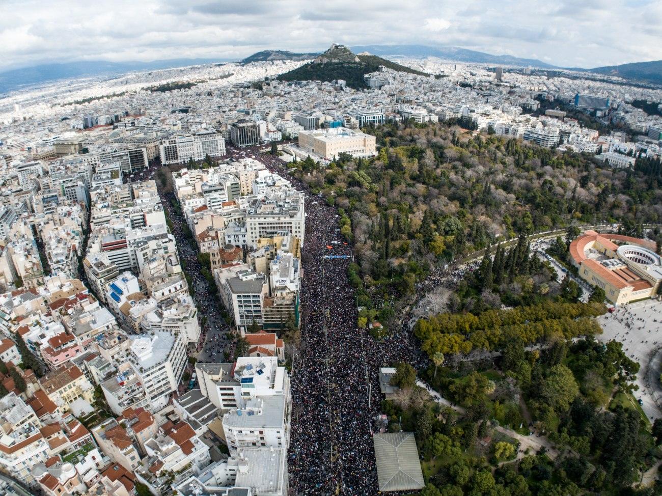 Τέμπη: Μαζικά συλλαλητήρια σε όλη την Ελλάδα