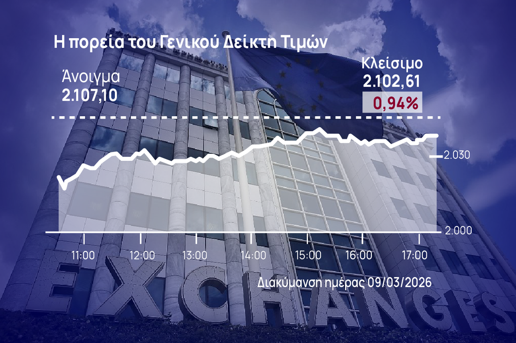 Χρηματιστήριο Αθηνών: Περιόρισε στο 1% τις απώλειες