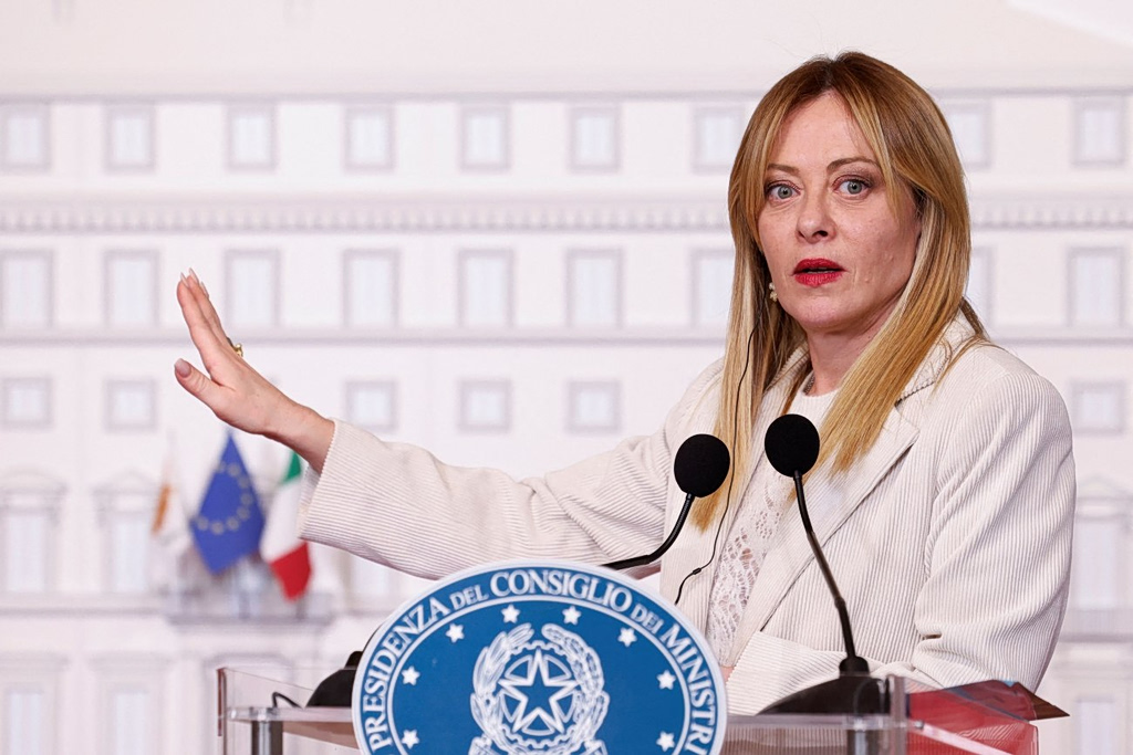 Μελόνι: Δεν είμαστε σε πόλεμο και δεν θέλουμε να ξεκινήσουμε πόλεμο