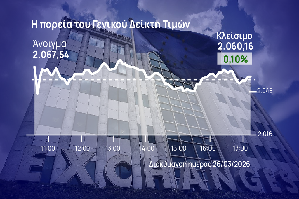 Χρηματιστήριο Αθηνών: Οριακά θετικά κατάφερε και έκλεισε η αγορά