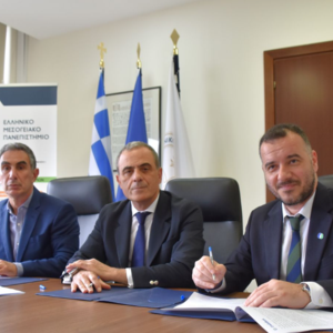 CrediaBank: Μνημόνιο συνεργασίας με το Ελληνικό Μεσογειακό Πανεπιστήμιο