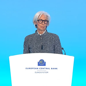 Λαγκάρντ: Τα τρία σενάρια της ΕΚΤ για τις επιπτώσεις από τον πόλεμο