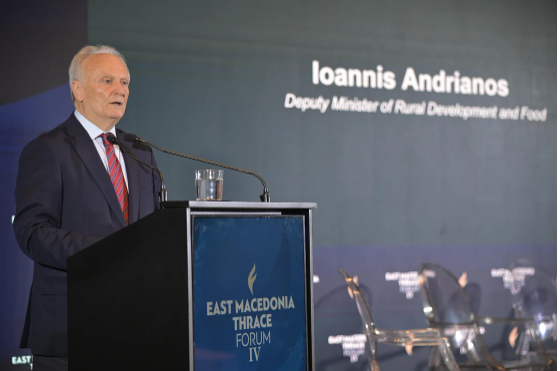 East Macedonia & Thrace Forum IV – Ανδριανός: Νέο μοντέλο στον πρωτογενή τομέα