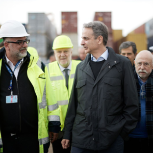 Μητσοτάκης: Η κατασκευή του προβλήτα 6 αναβαθμίζει το λιμάνι της Θεσσαλονίκης